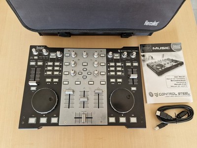 DJ-Controller, Hercules DJ Control Steel, gebraucht