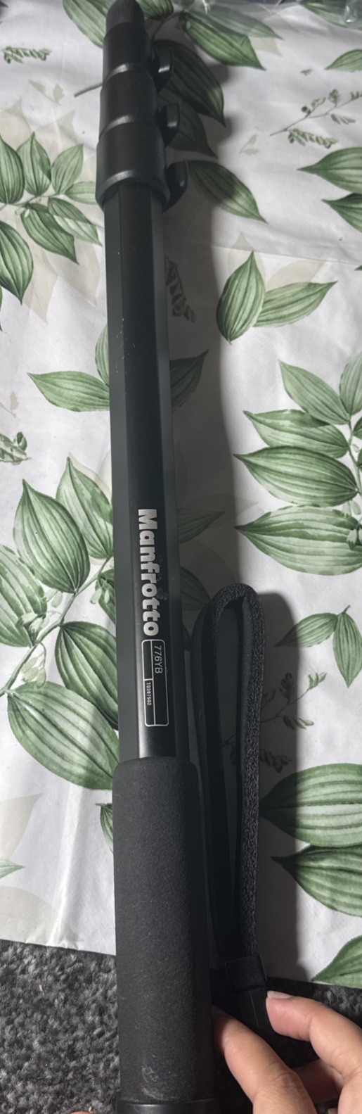 Manfrotto 776YB Monopod with OP/Tech Strap
