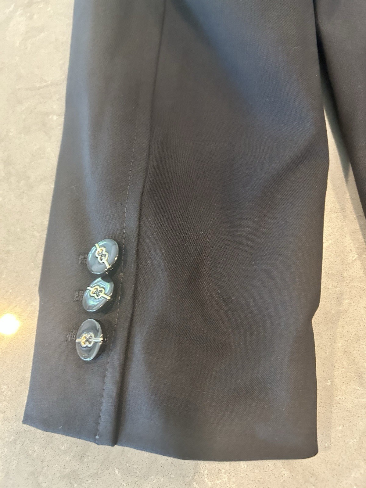 ESCADA WOOL Elastane 2 Button Blazer Jacket Singl… - image 15