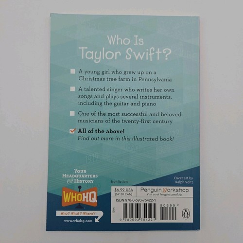 Taylor Swift 3 Book Set - Who Is, 96 Facts, & Mad Libs - Pop Star Bundle - Bild 7 von 7