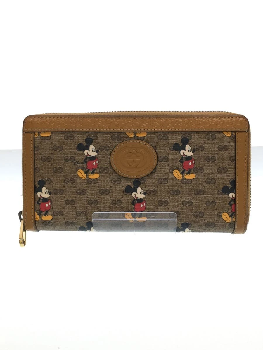 Portefeuille GUCCI zippé autour Mini GG Supreme