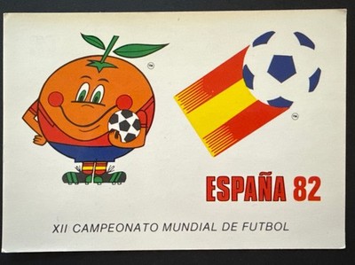 ORIGINAL APLAUDEGOL NARANJITO mundial españa 82 1982 futbol spain world cup EUR 45,00 - ES