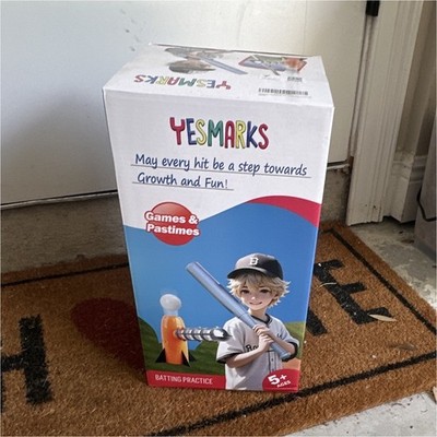 YESMARKS Batting Practice Skill & Action Sports Game, Ages 5+, 1 Player