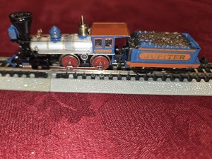 N Scale Bachmann 51174 Juipter With Tender.  Transformer-Tested. W/Track No Box.