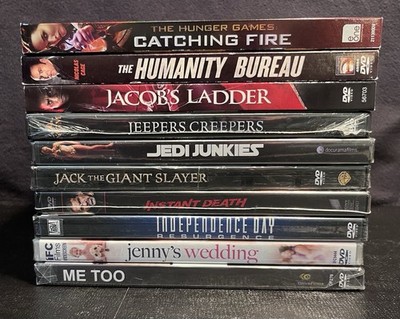 Lot of 10 NEW Factory Sealed DVDs - Hunger Games, Nicolas Cage, Olive Films, Lot
