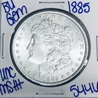 1885 BU UNCIRCULATED MORGAN SILVER DOLLAR AUTHENTIC U.S. MINT FREE SHIPPING 5446