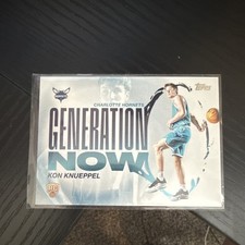Topps 2025-26 Kon Knueppel Charlotte Hornets Rookie Insert Generation Now GN-4