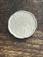 1990 Spain 50 Fifty Pesetas Uncirculated Commemorative Juan Carlos I Coin TC1637