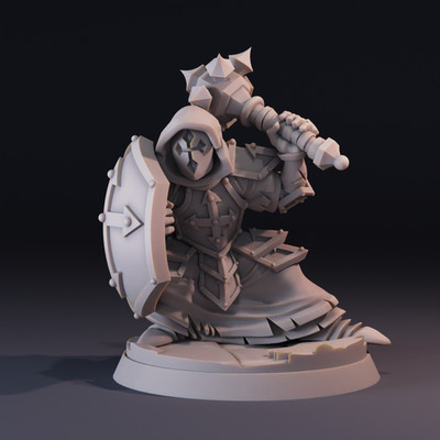 ''Inquisitor Guard'' Endless Trail Miniatures D&D Pathfinder Daggerheart fantasy