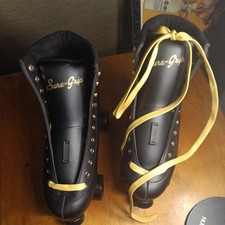 Sure Grip Fame Roller Skate Black  Gold Size 10