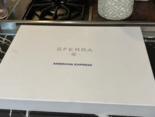 SFERRA Herringbone 51x71 Throw Blanket 100% Cotton Twisted Fringe New In Box