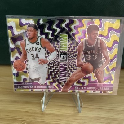 2024-25 Panini Donruss Optic Optical Illusions Antetokounmpo Abdul-Jabbar #4...
