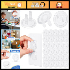 750 Pcs Child Safety Outlet Covers - Easy Install Electrical Plug Protectors, Ba