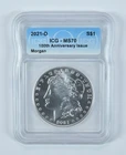 2021-D Morgan Silver Dollar MS70 ICG *3434