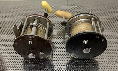 PENN 60 Long Beach & PEER FISHING REEL #209 BOTH IN Working Condition 2ct Lot US