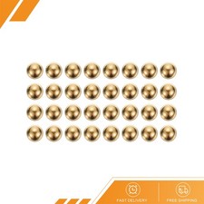 40pcs - Precision Solid Brass Bearing Balls 3/8" Industrial Brass Ball Spheres