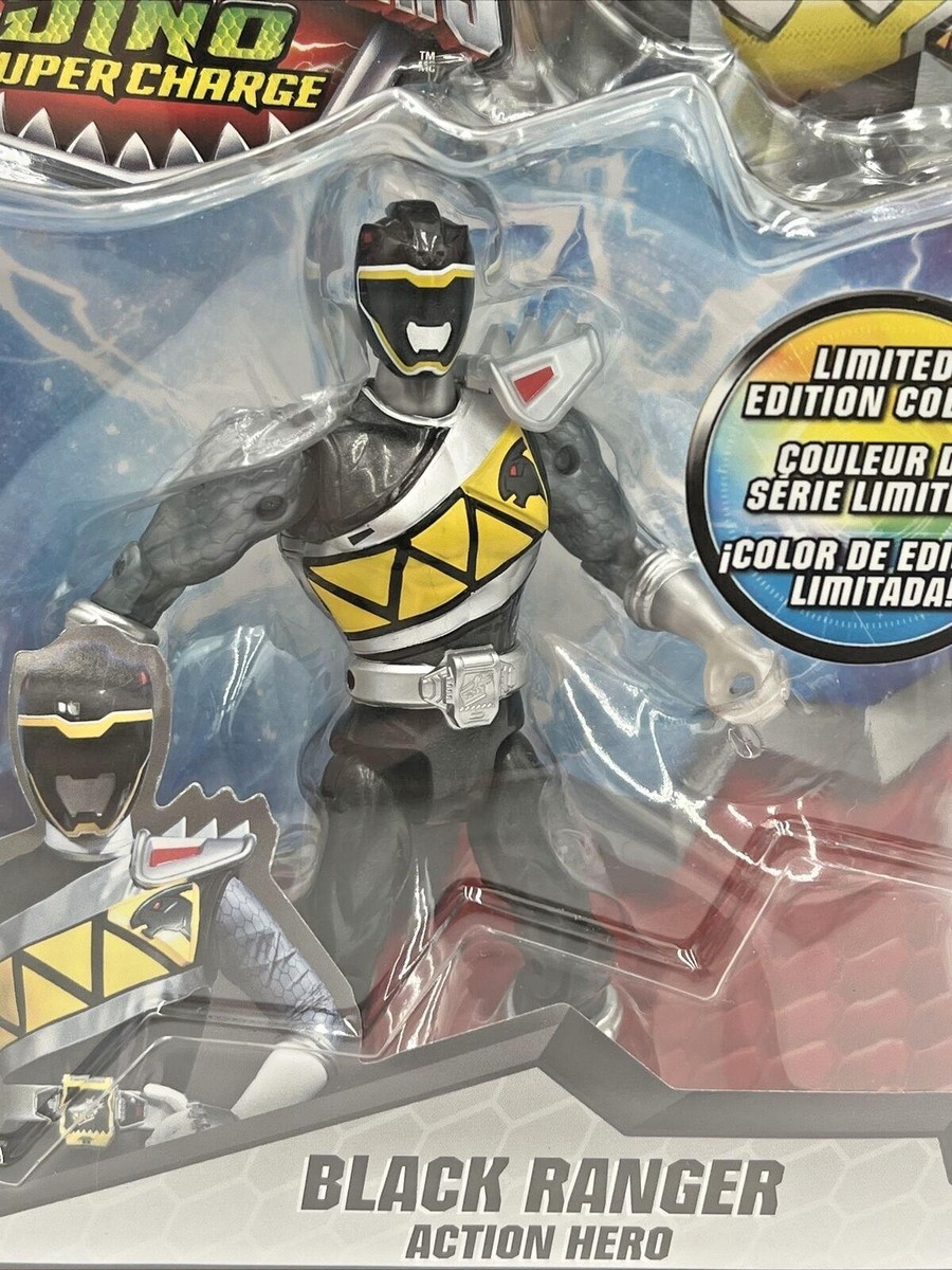 Power Rangers Dino Super Charge Black Ranger 97605 Chase Limited
