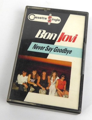 Musikkassette - BON JOVI - Never Say Goodbye - Tape MC