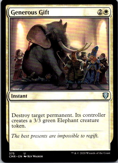 Generous Gift U Commander Legends 375