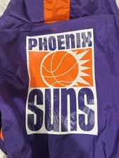 Men’s NBA Phoenix Suns Windbreaker Mitchell &Ness 90s Style.