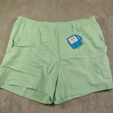 Columbia Backcast III Water Shorts Mens 2XL Mint Green Omni-Shade PFG 6 Inseam