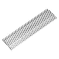 20Stk 2X100Mm Achsen FüR Spielzeug, Runde Stangen, Antriebswellen, Eisen, Silber