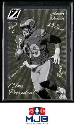 Aaron Donald #CP-2014 2022 Panini Zenith Class President card
