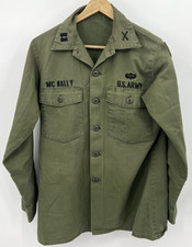 Vintage US Army OG-107 Utility Fatigue Shirt