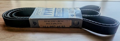 #ad SERPENTINE DRIVE FAN V BELT 6PK2510 OEM 0119974592 MERCEDES POLY V HUTCHINSON $22.00
