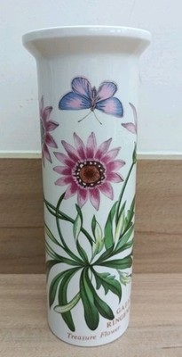 Portmeirion Botanischer Garten Gazania Ringens/Schatz Blume 7 Zoll schlanke Vase
