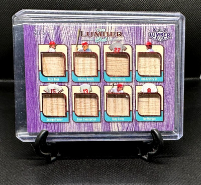 ROSE, BENCH, GRIFFEY, MORGAN & MORE 2025 Leaf Lumber - Lumber Club GU Relics /5