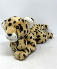 ANIMAL ALLEY Baby Jaguar Cub Cheetah 18" Plush Vintage 2000 Toys R Us