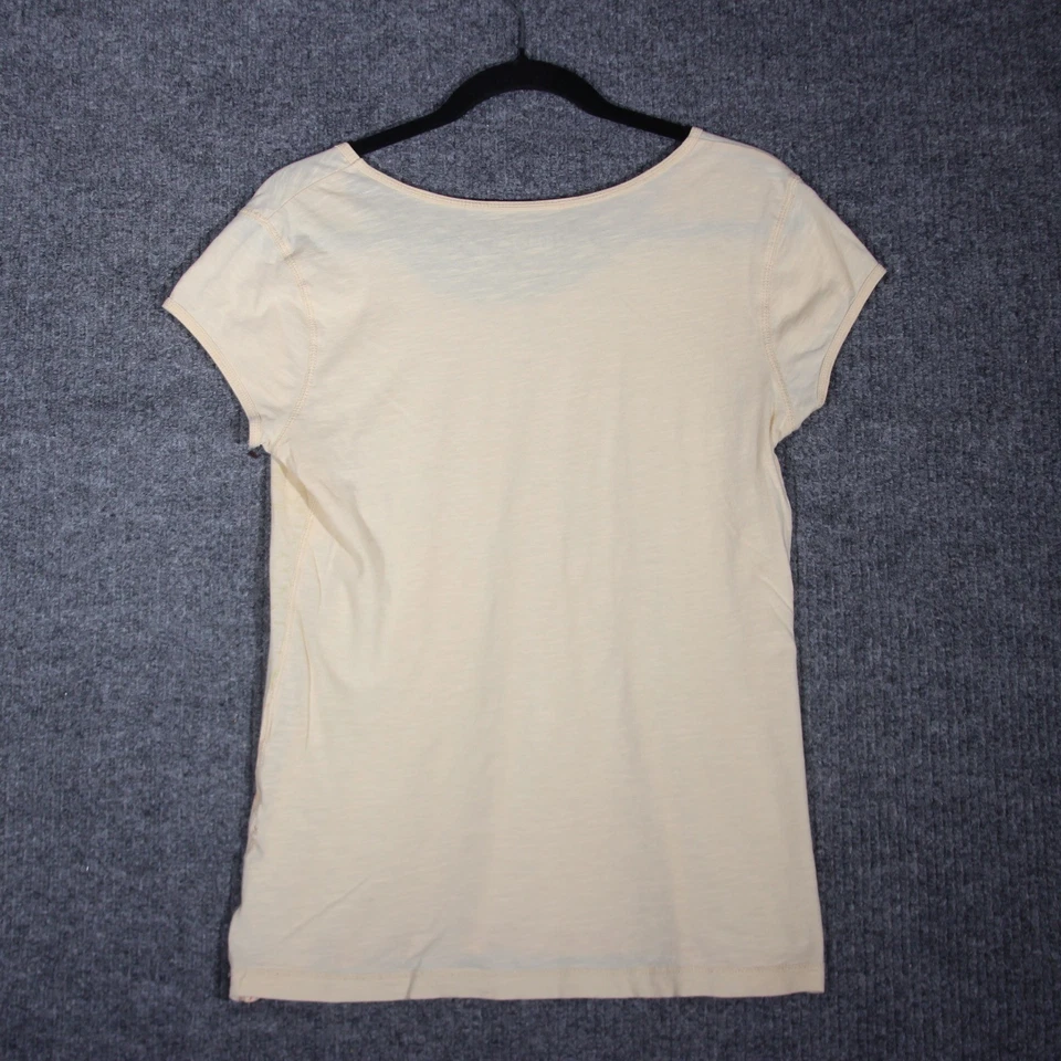 Camiseta Y2K Mudd Para Mujer Grande Crema Grunge Calavera Alas Gótica Manga Corta Foto 4 de 4