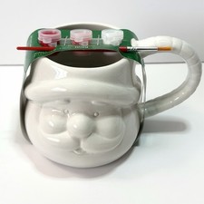 Mugs To Paint Santa Claus