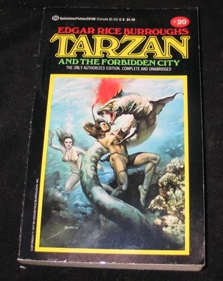 TARZAN and THE FORBIDDEN CITY Ballantine PB EDGAR RICE BURROUGHS (LIKE NEW)