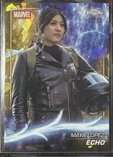 Topps Chrome Marvel Echo #14 Gold Wave Refractor 2025 Series, #23/50, SSP