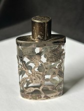 Parfüm Flakon / Flasche 925 Silber , Vintage, Antik , Schraubverschluss