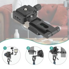 Stativ-Schnellwechselplatte aus Aluminiumlegierung, vertikal, horizontal,