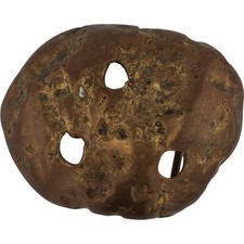 Brass Abstract Brutalist Hippie Cowgirl Modernist Handmade 70s Vtg Belt Buckle