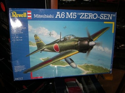 1:32 Revell 04717 Mitsubishi A6 M5 Zero-SEN in OVP-SELTEN/RARE-