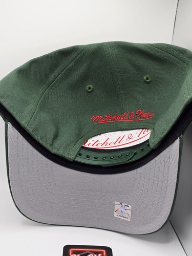Mitchell & Ness Seattle Supersonics Pro Pinch Fit Snapback Hat Cap - Picture 5 of 6