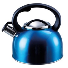 Whistling Kettle 2.5L Stainless Steel For Gas Electric Induction Halogen Hobs