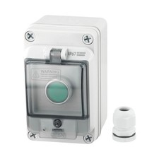 Sleek Design Momentary Push Button Box Waterproof IP66 Suitable for Factories