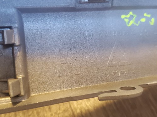05 Mercedes W211 E320 Rh Passenger Bumper Trim Signal 744 Brilliant Silver C744 - Bild 21 von 24