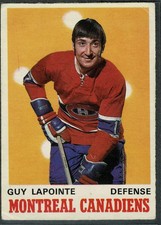 #177 Guy Lapointe (Rookie Card) VG 1970-71 O-Pee-Chee Hockey Card