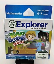 LeapFrog Explorer Game LeapSchool Math Ages 4...