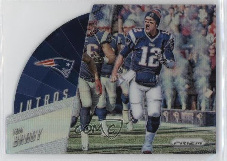 2015 Panini Prizm Introductions Silver Prizm Tom Brady #I5 0qo1
