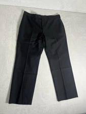 Perry Ellis Portfolio Men's Pants Trousers Flex Gray Poly Blend Modern Fit 36x29