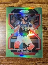 2022 Panini Prizm - Tier III J.T. Realmuto #255 Lime Green Prizm /125