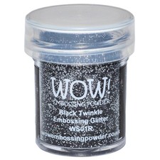Wow Embossing Powder WOW Embossing Powder 15ml-Black Twinkle